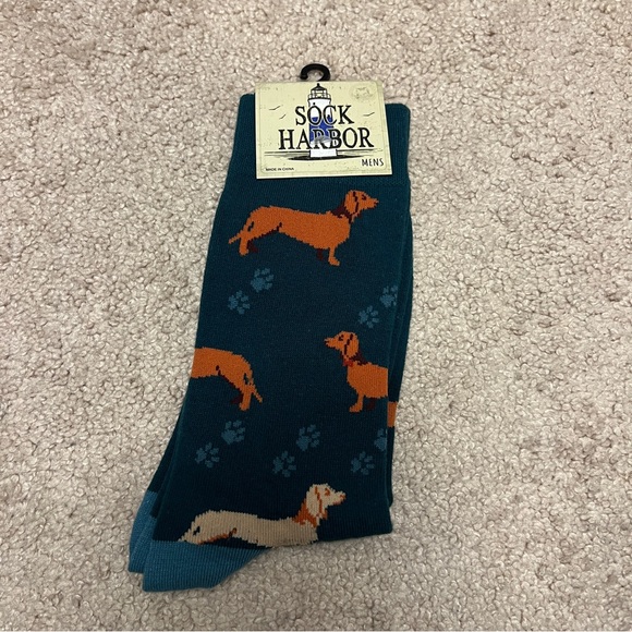 sock harbor Underwear & Socks Nwt Mens Dachshund Socks Poshmark